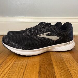 Brooks Revel 3 Shoes Mens Size 11 Black White Mesh Running Sneakers 110314D012